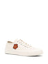 embroidered-motif low-top sneakers